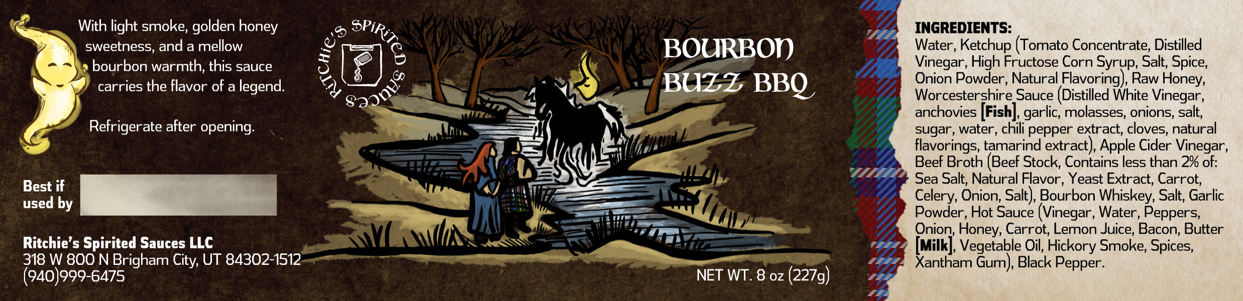 Ritchie's Bourbon Buzz - BBQ Sauce