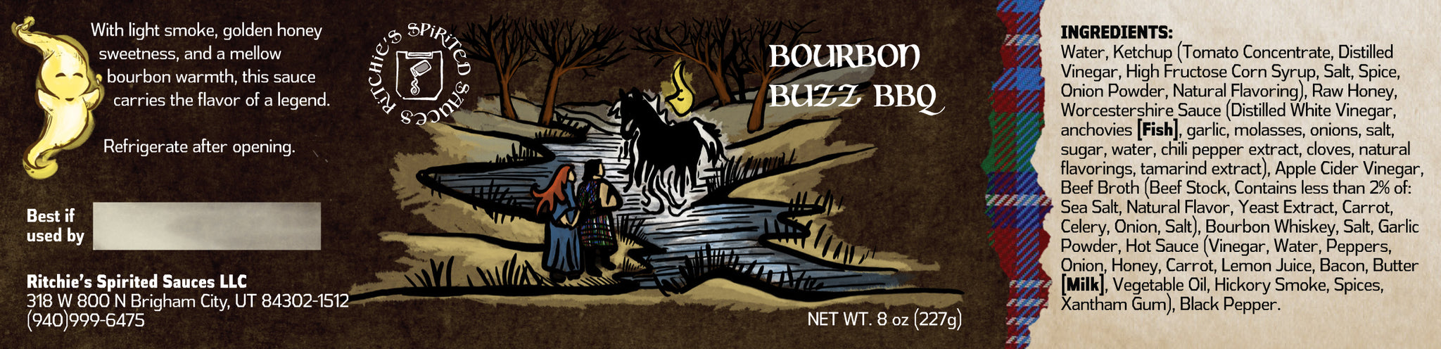 Ritchie's Bourbon Buzz - BBQ Sauce