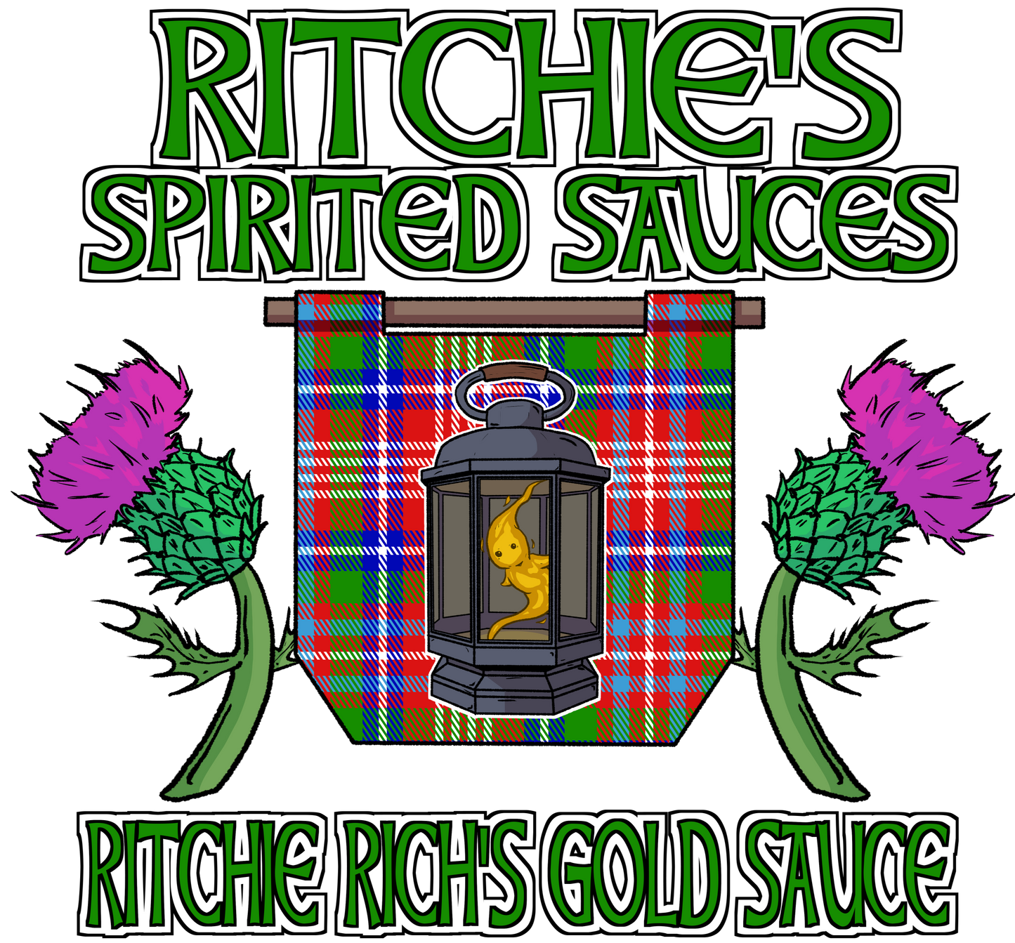 Ritchie Rich's Gold Sauce - Carolina Gold BBQ Sauce