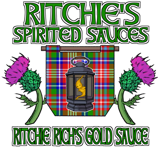 Ritchie Rich's Gold Sauce - Carolina Gold BBQ Sauce